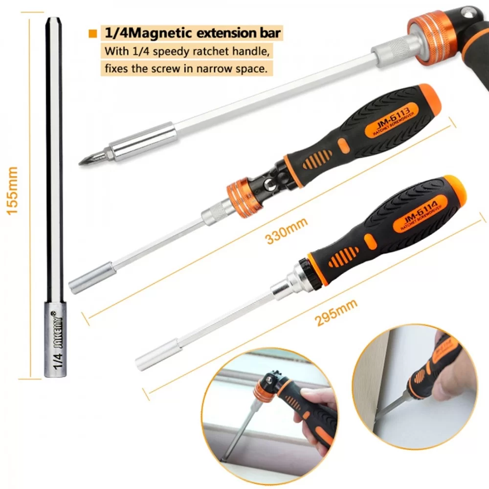 Picture of JAKEMY JM-6113 73 in 1 Household Hardware Screwdriver Repair Tool Set